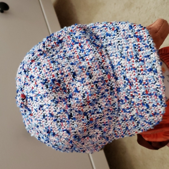 Janie and Jack Blue dress with matching baseball cap. Size 3-6 months. - Picture 6 of 9